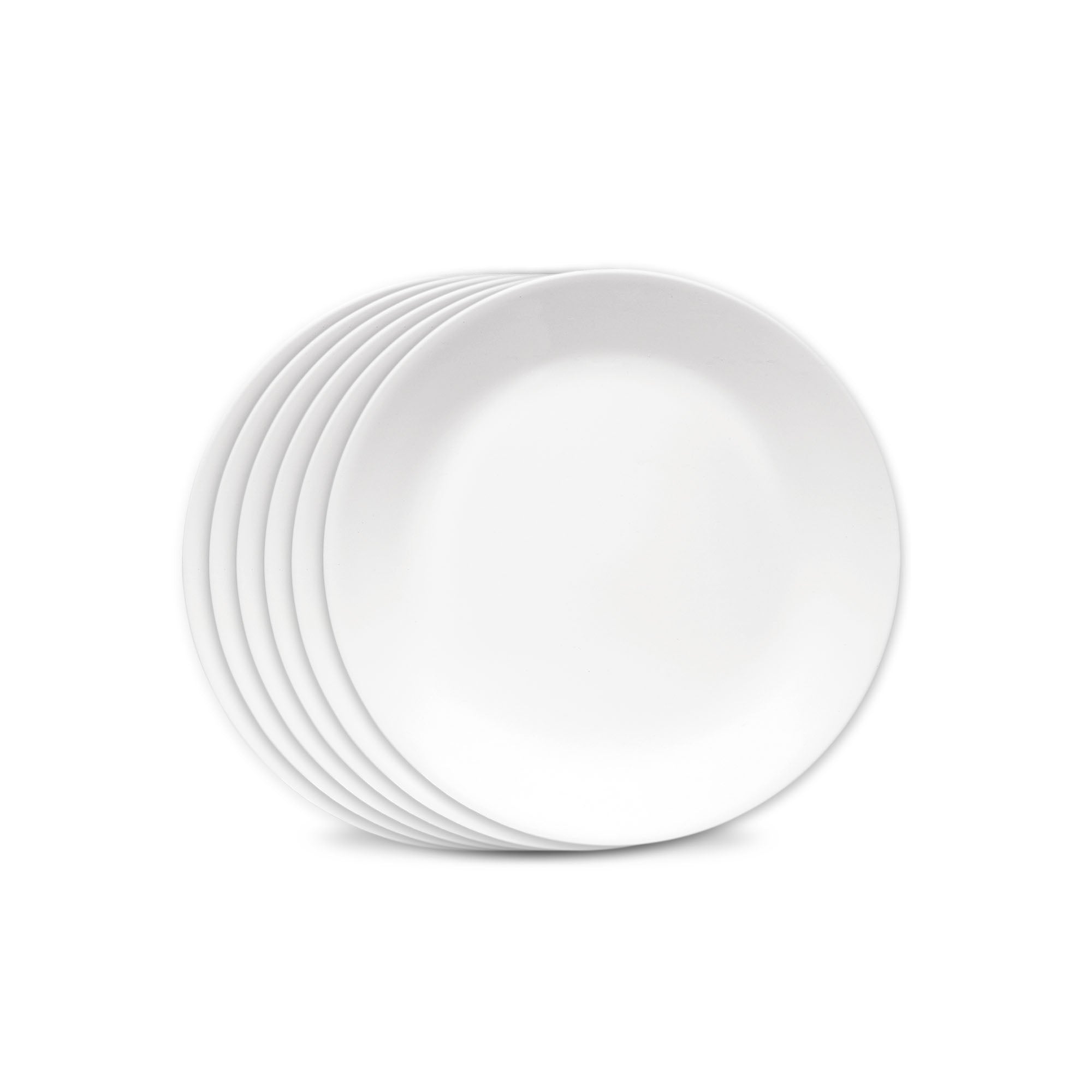 Corelle® Winter Frost White 8.5 Salad Plates. 6-pack