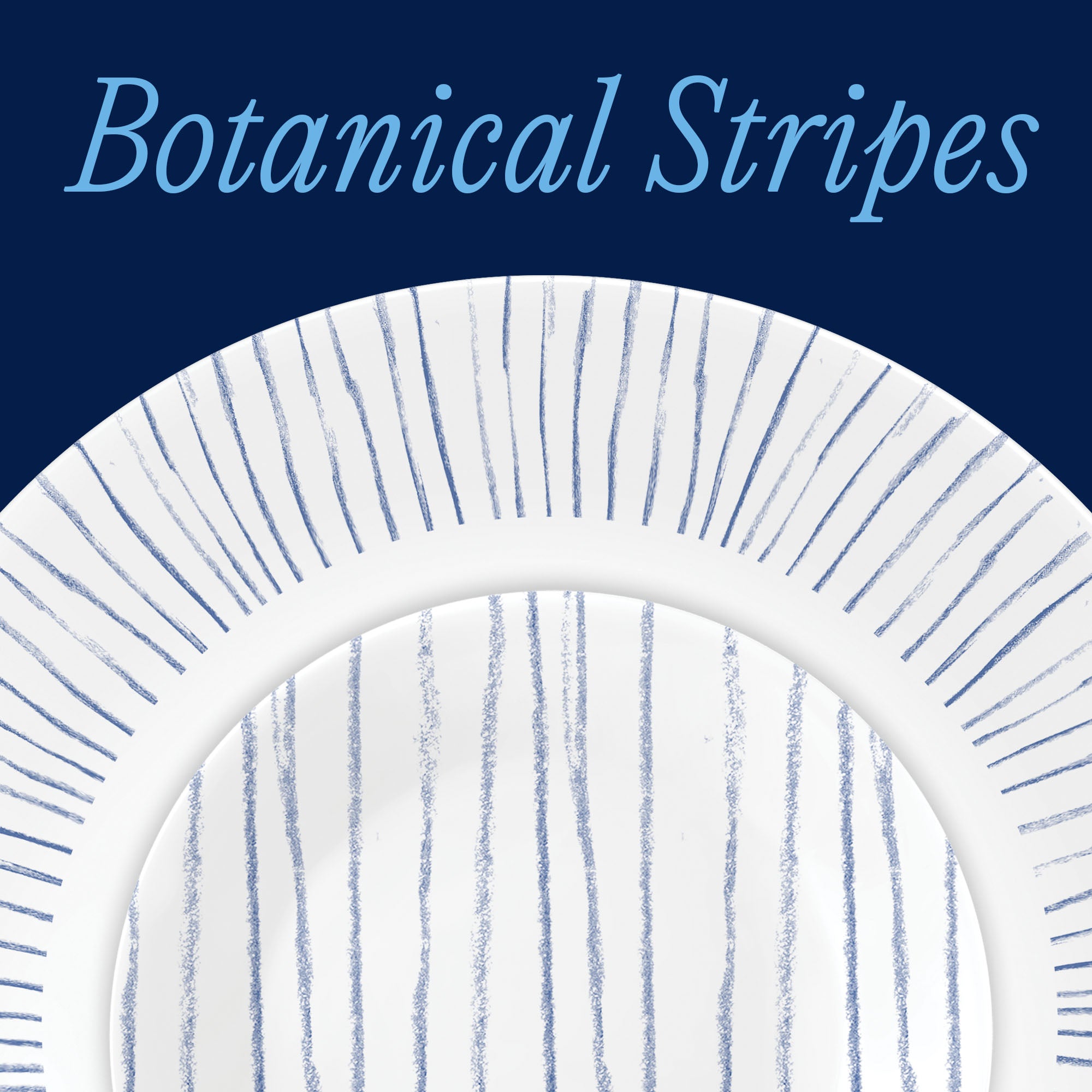 Corelle® Nautical Stripes 18-piece Dinnerware Set. Service for 6 - Image 2
