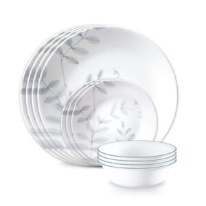 Corelle® Flowing Fern 12-piece Dinnerware Set. Service for 4
