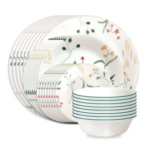 Corelle® Wildflower Scatter 32-piece Dinnerware Set. Service for 8