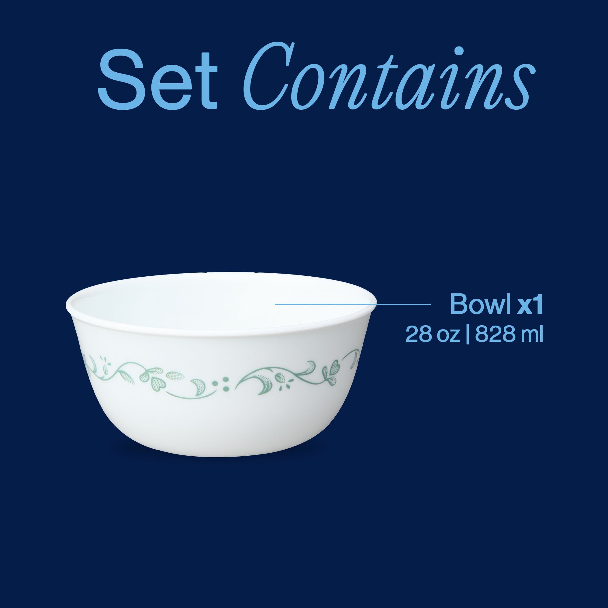 Corelle® Country Cottage 28-ounce Large Soup Bowl - Image 3
