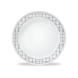 Corelle® Delicate Grid 8.5 Lunch Plate. 6-pack