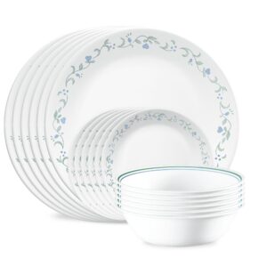 Corelle® Country Cottage 18-piece Dinnerware Set. Service for 6