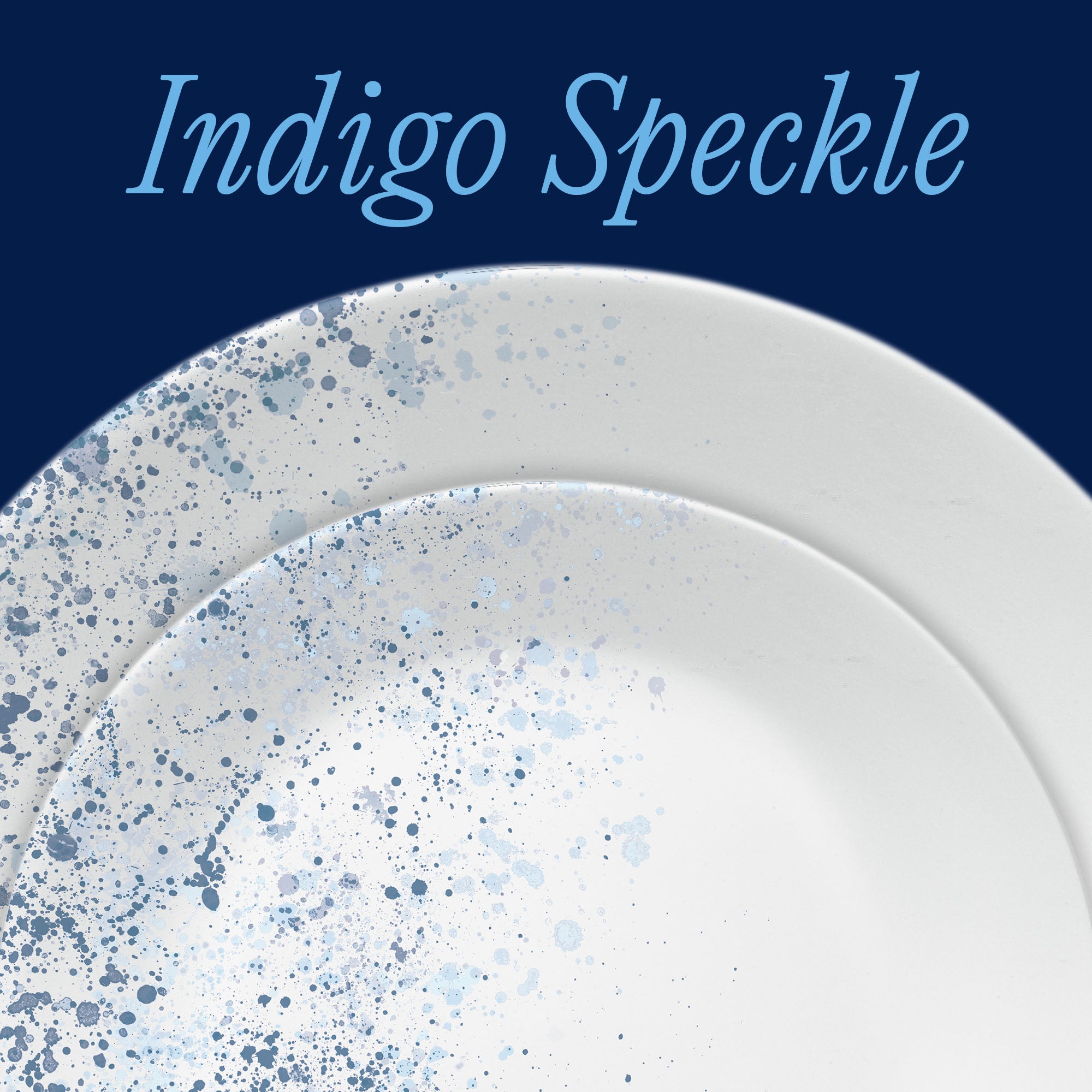 Corelle® Indigo Speckle 18-piece Dinnerware Set. Service for 6 - Image 2