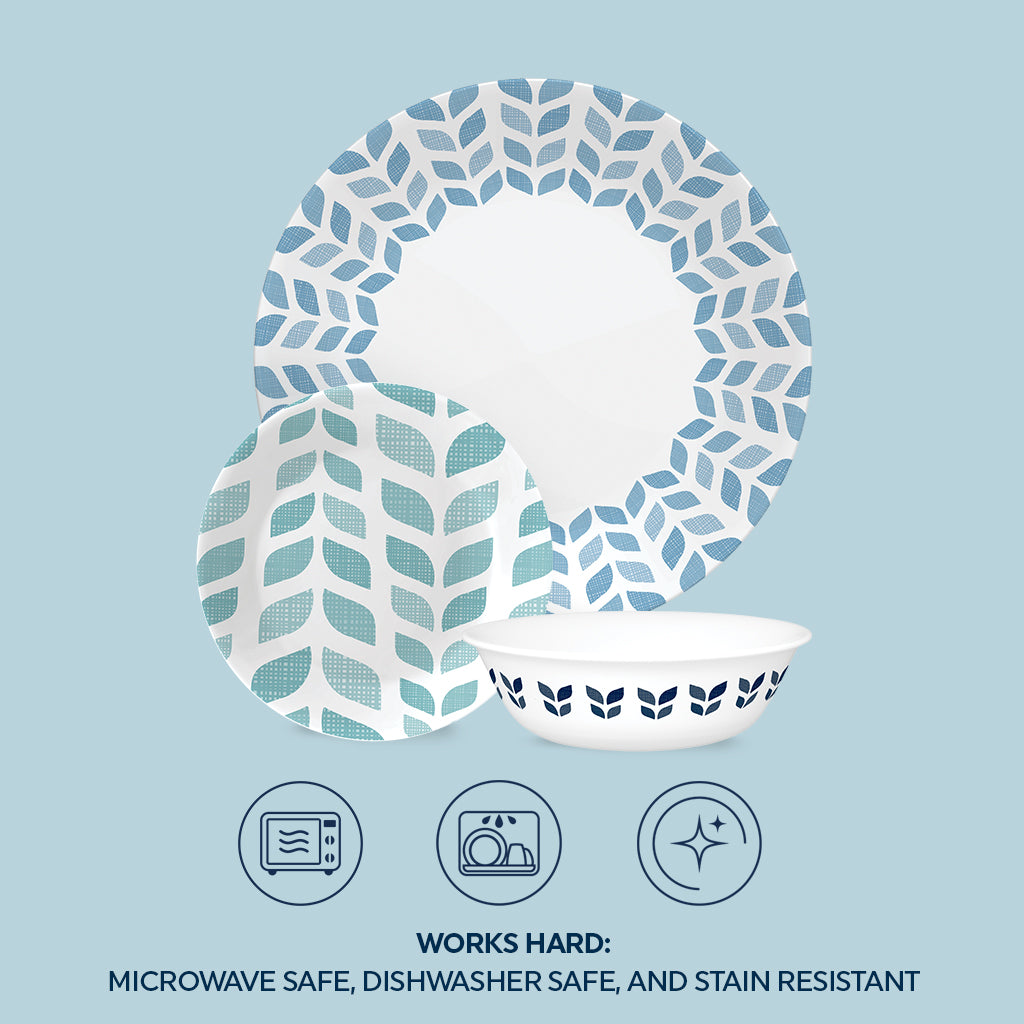 Corelle® Global Collection Northern Pines 18-piece Dinnerware Set. Service for 6 - Image 5