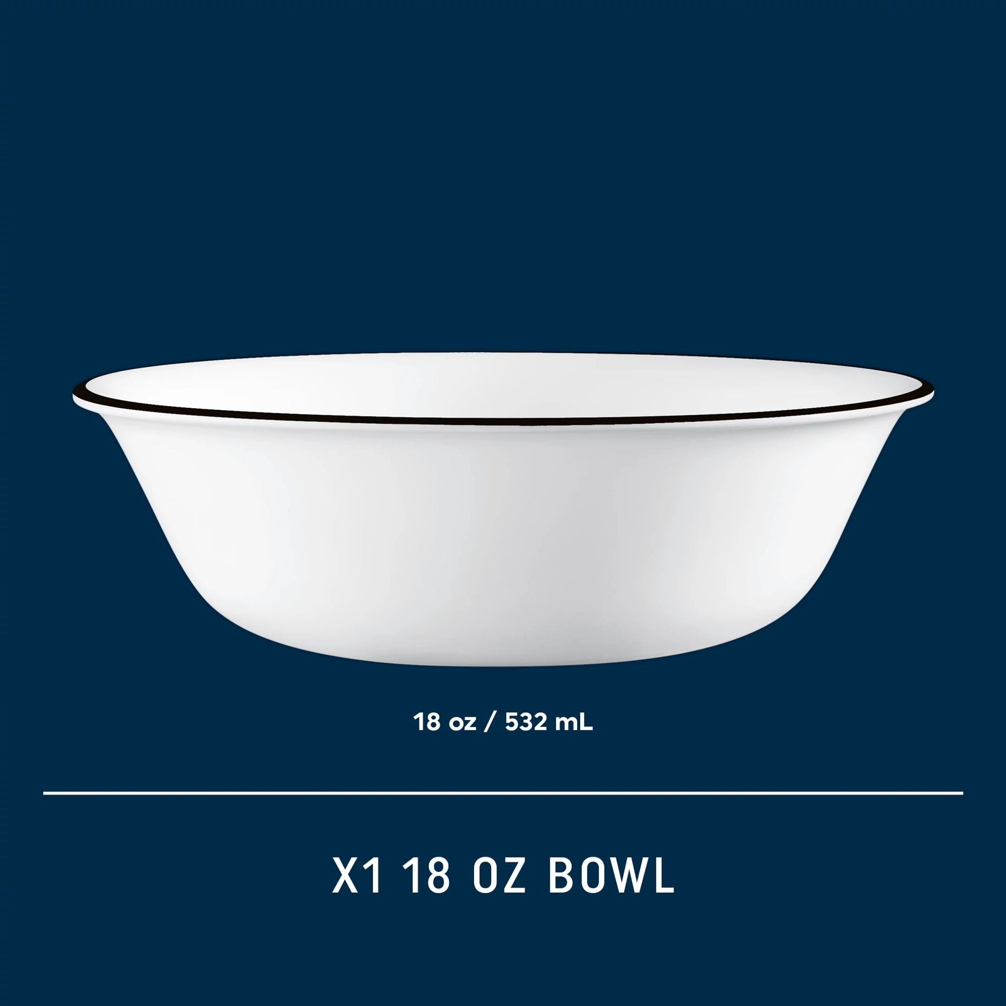 Corelle® Brasserie 18-ounce Cereal Bowl - Image 2