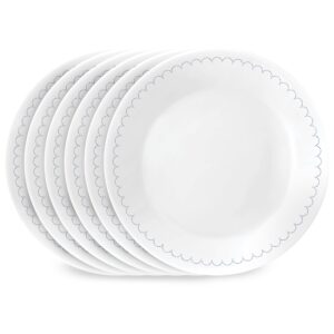 Corelle® Caspian Lace 6.75 Appetizer Plate. 6-pack