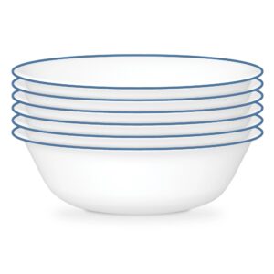 Corelle® Botanical Stripes 18-ounce Cereal Bowls. 6-pack