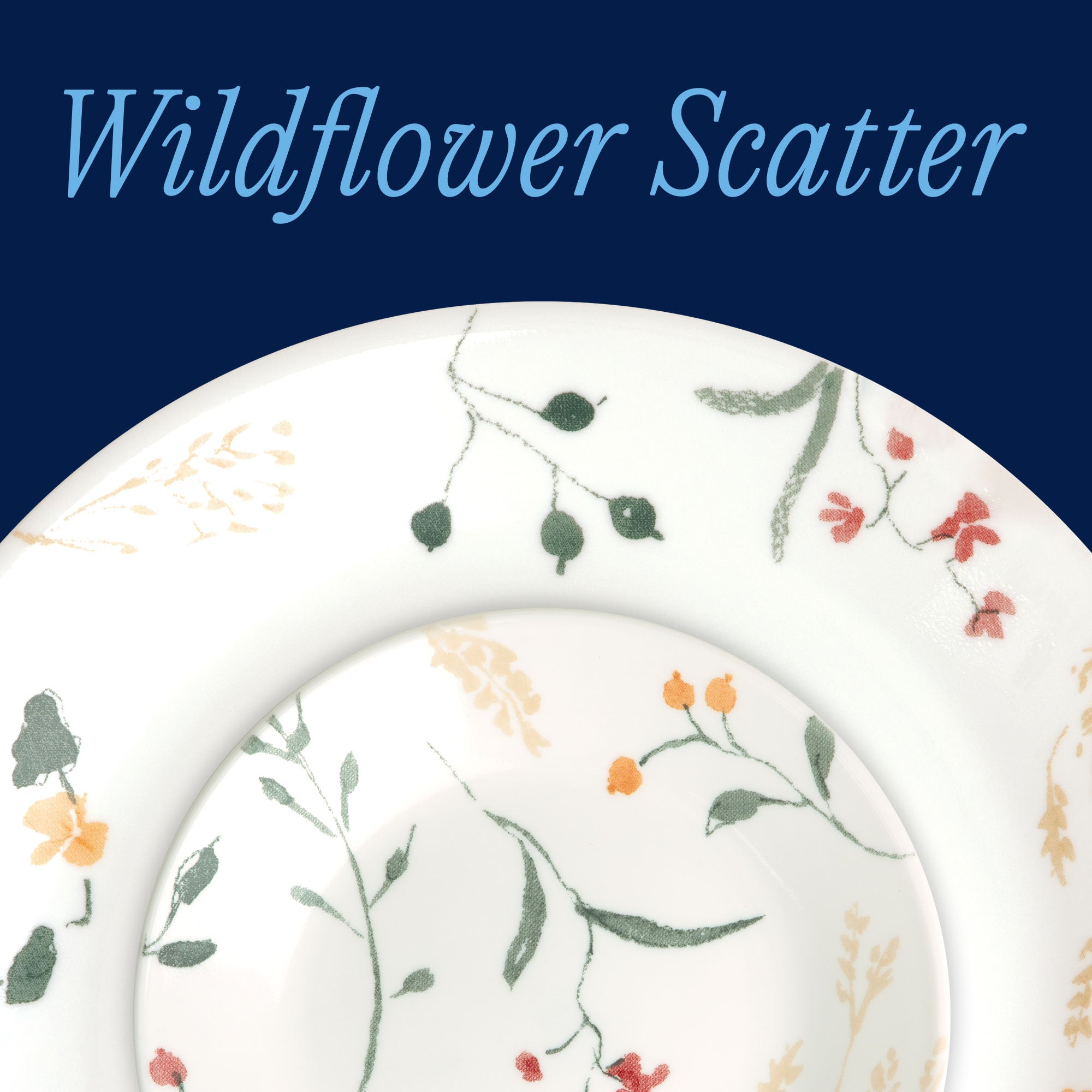 Corelle® Wildflower Scatter 18-piece Dinnerware Set. Service for 6 - Image 2