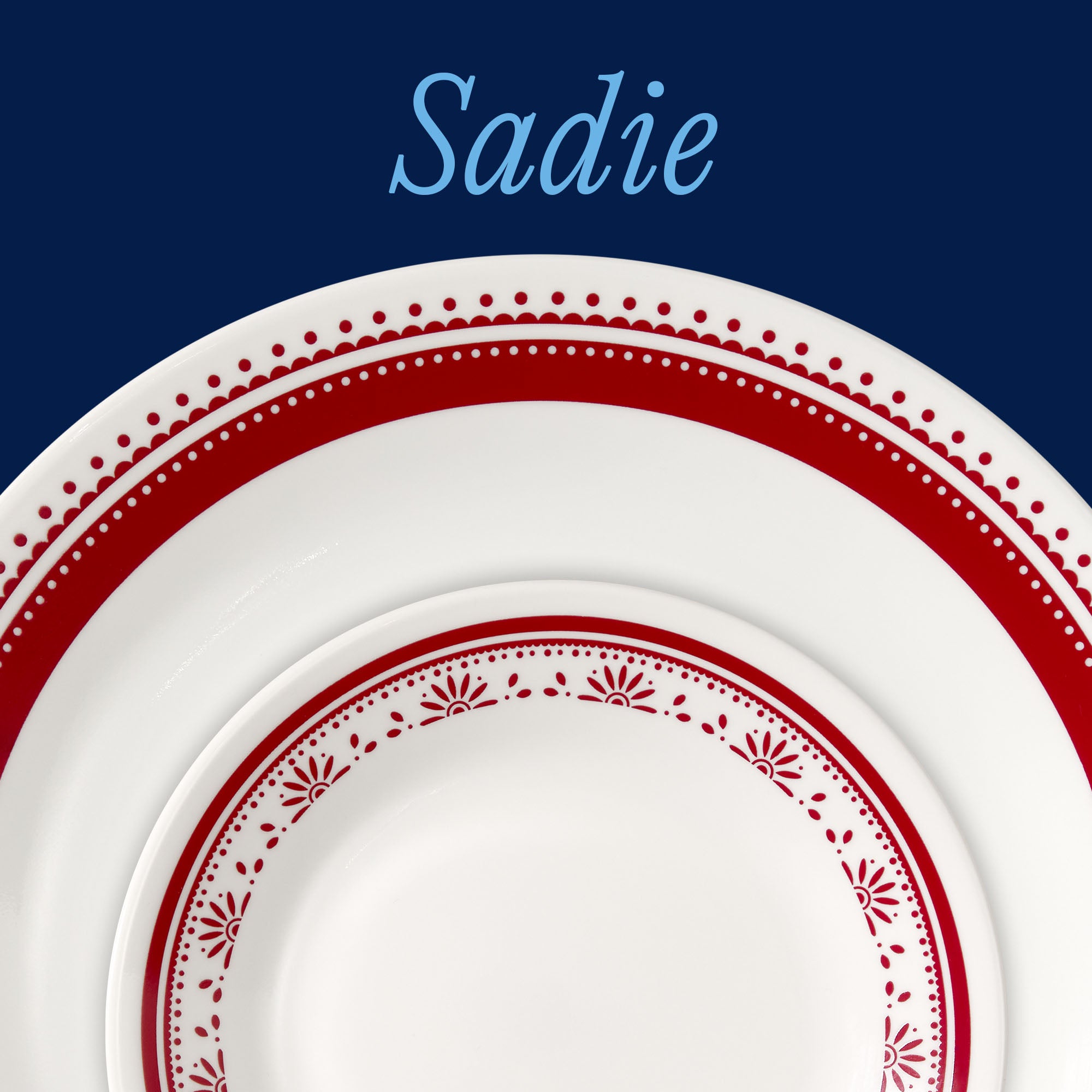Corelle® Sadie 18-piece Dinnerware Set. Service for 6 - Image 2