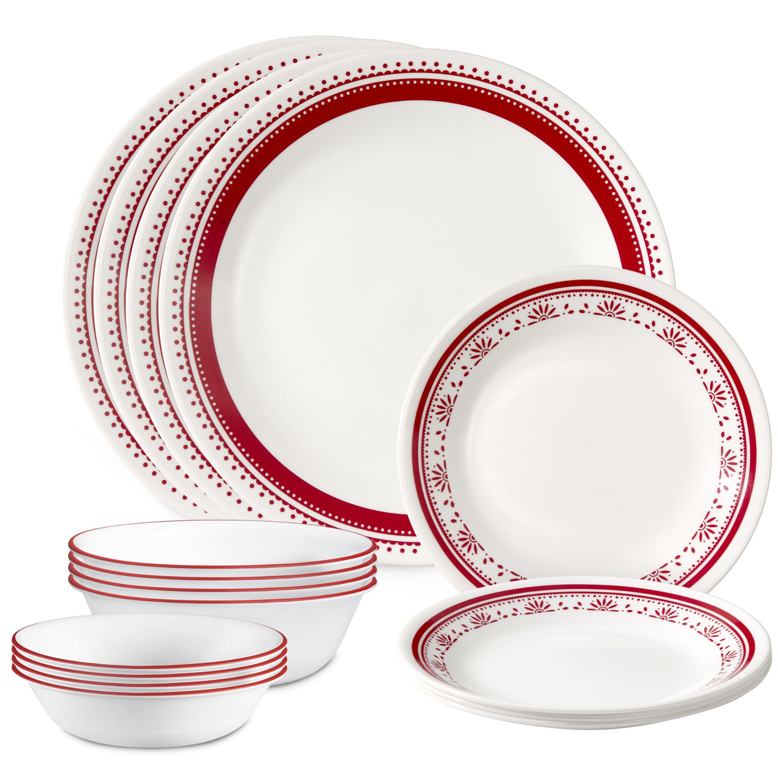 Corelle® Sadie 16-piece Dinnerware Set. Service for 4