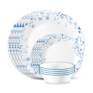 Corelle® Garden Song 12-piece Dinnerware Set. Service for 4