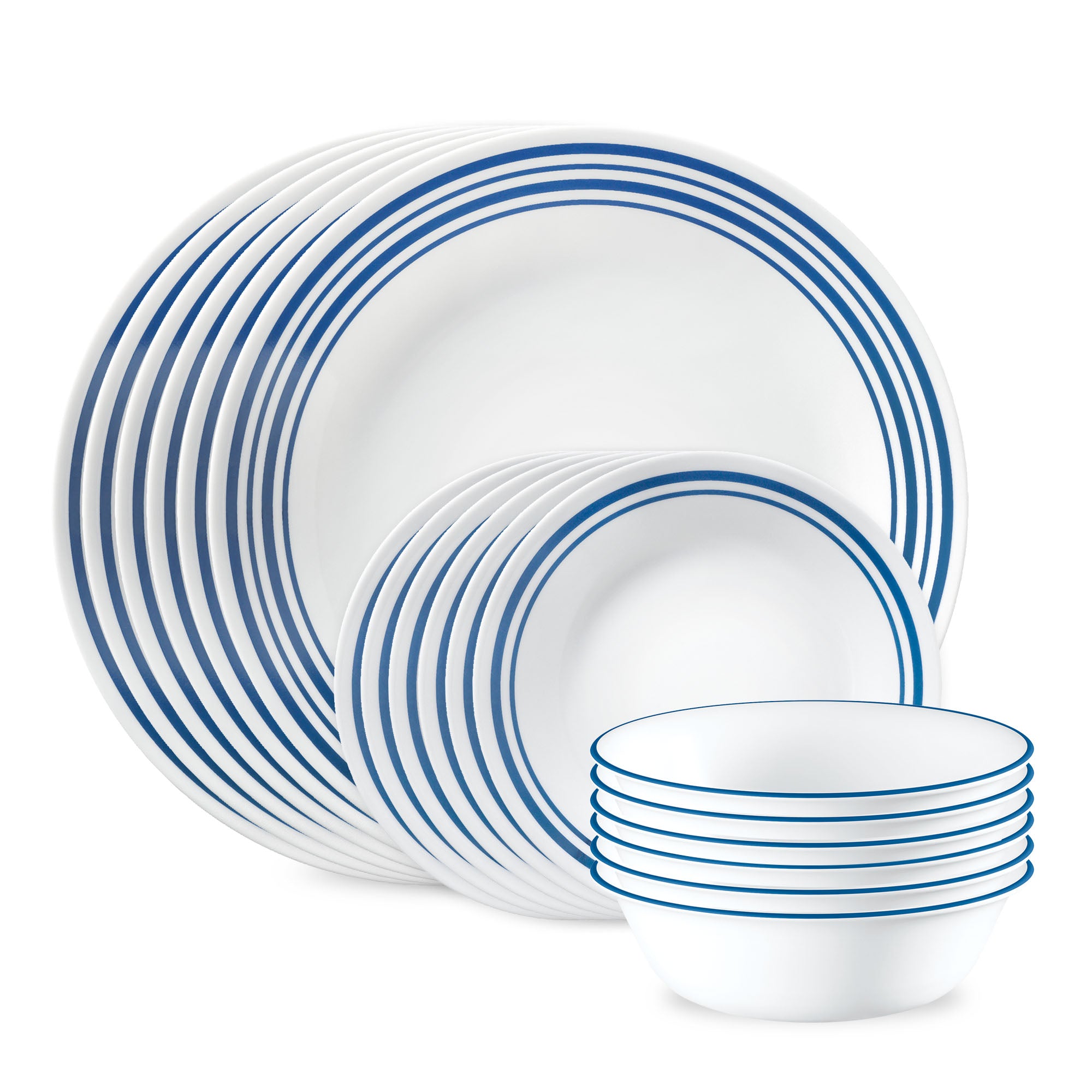 Corelle® Laila 18-piece Dinnerware Set. Service for 6