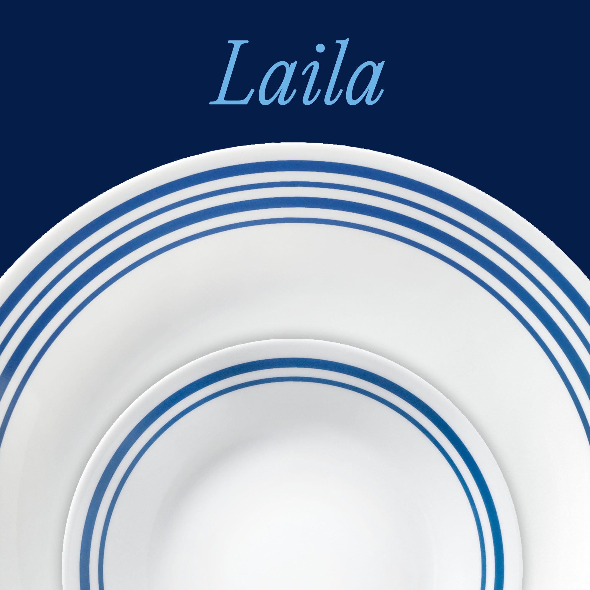 Corelle® Laila 18-piece Dinnerware Set. Service for 6 - Image 2