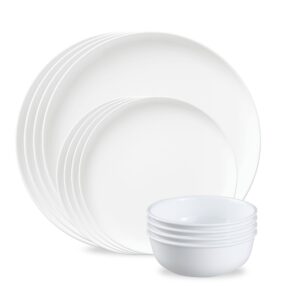 Corelle® Modern Rounds 12-piece Dinnerware Set. Service for 4