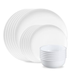 Corelle® Modern Rounds 18-piece Dinnerware Set. Service for 6