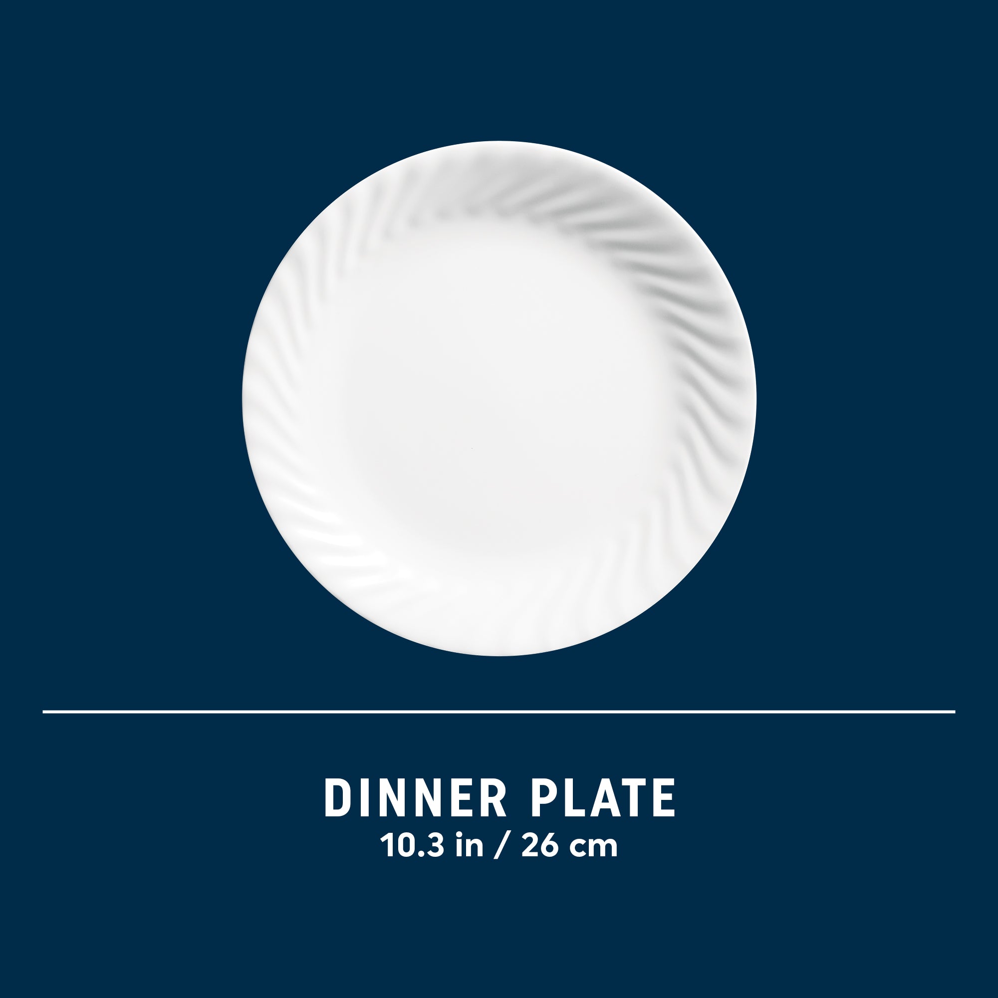 Corelle® Enhancements 10.25 Glass Dinner Plate - Image 9