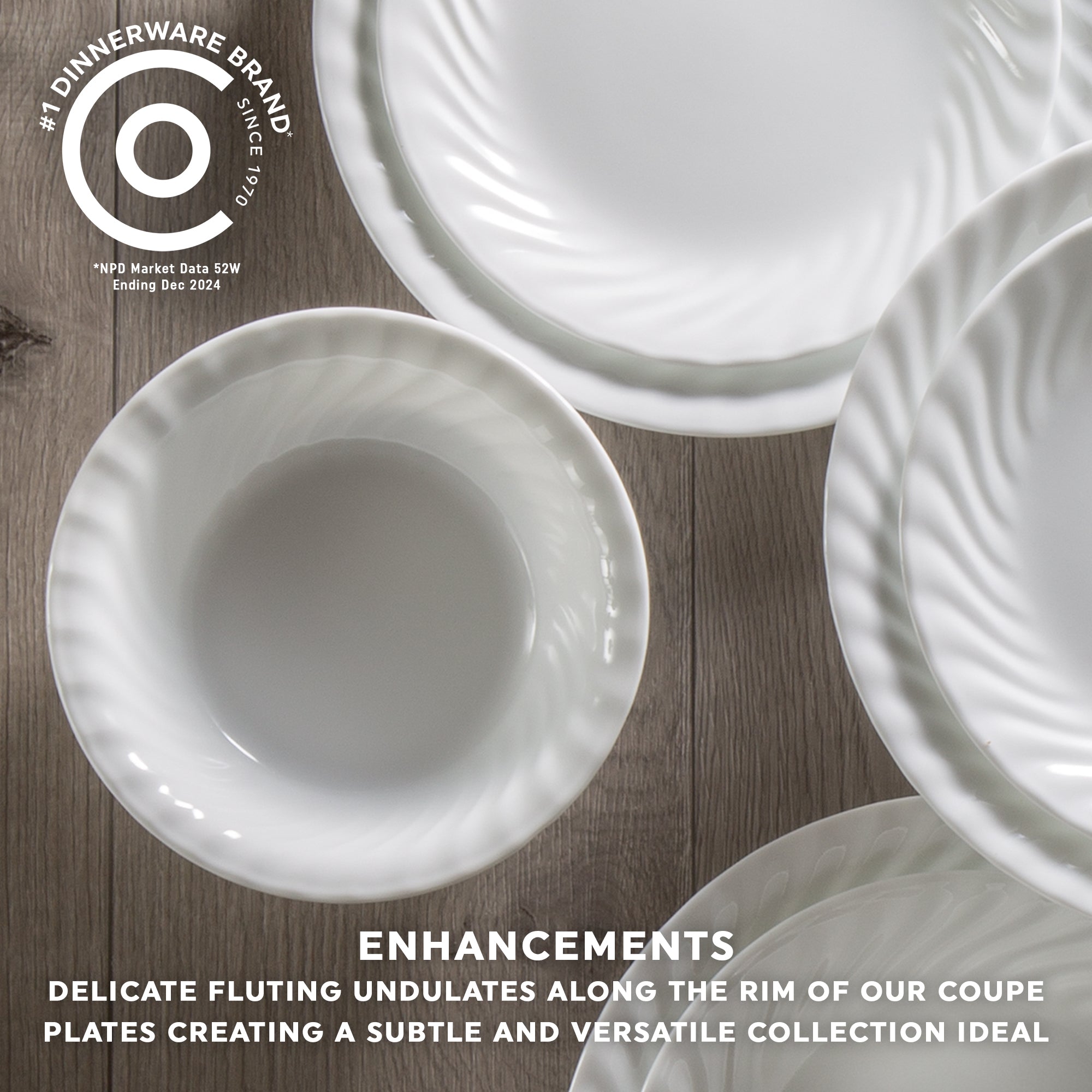 Corelle® Enhancements 18-ounce Glass Cereal/Soup Bowl - Image 3
