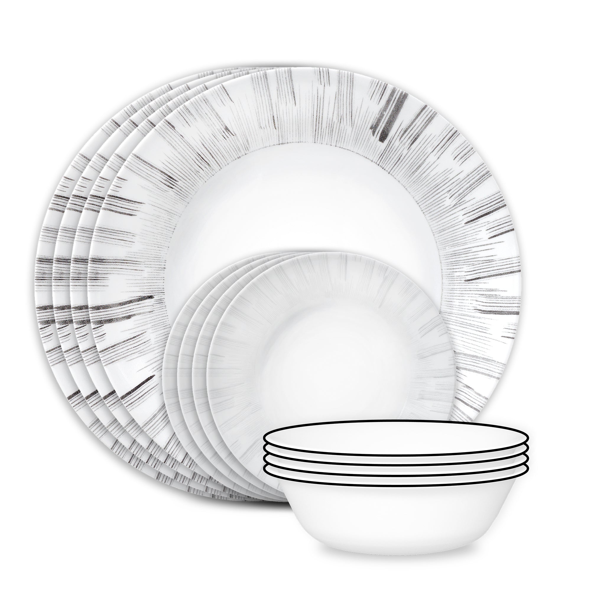Corelle® Arica 12-piece Dinnerware Set. Service for 4