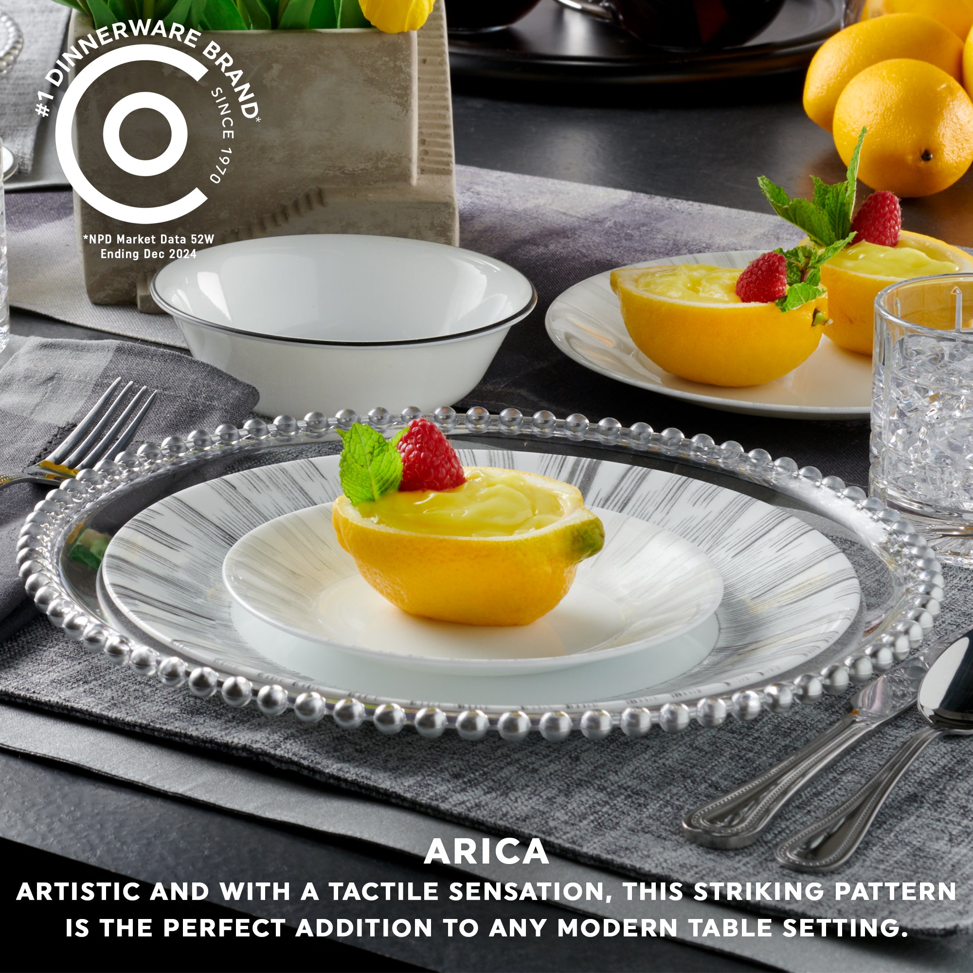 Corelle® Arica 12-piece Dinnerware Set. Service for 4 - Image 3