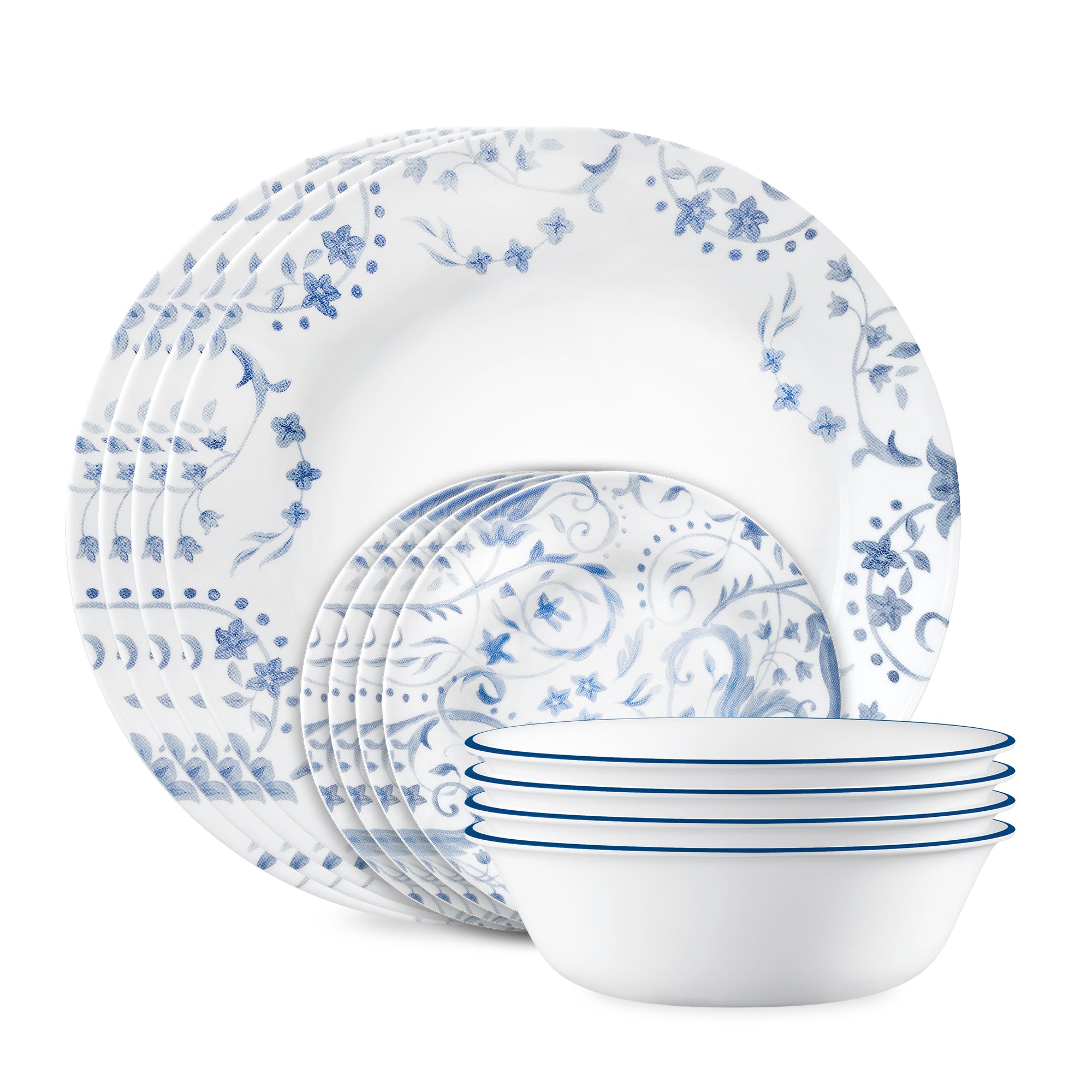 Corelle® Darlington 12-piece Dinnerware Set. Service for 4