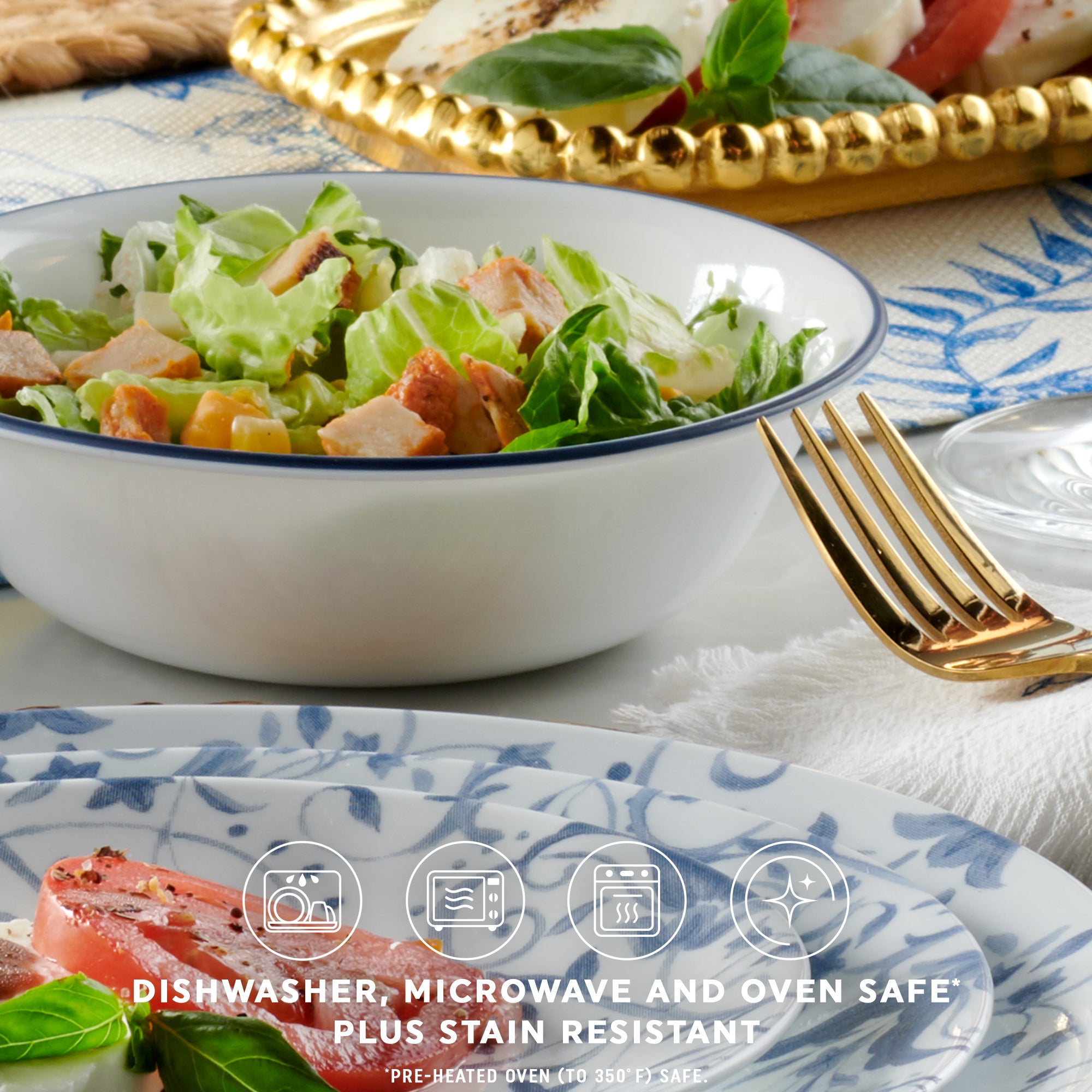 Corelle® Darlington 18-ounce Cereal/Soup Bowl - Image 2