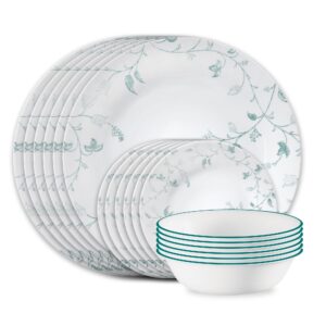 Corelle® Chambord 18-piece Dinnerware Set. Service for 6