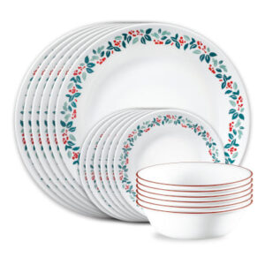 Corelle® Winter Berries 18-piece Dinnerware Set. Service for 6