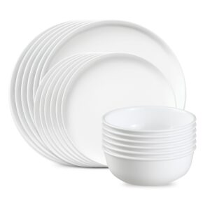 Corelle® Luxe Atlas 18-piece Dinnerware Set. Service for 6