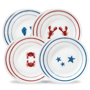 Corelle® Rockland Harbor 6.75 Appetizer Plate. 8-pack
